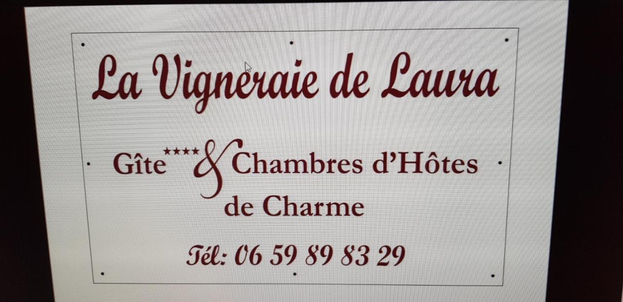 La Vigneraie De Laura Bed & Breakfast Sainte-Colombe  Luaran gambar